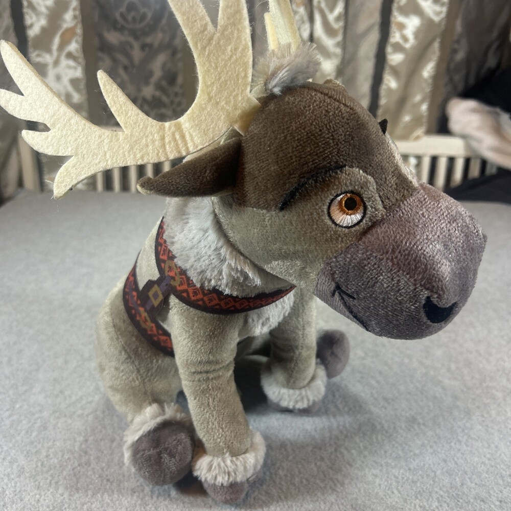 Disney Frozen 2 Large Plush Stuffed Sven Reindeer 12" Tall